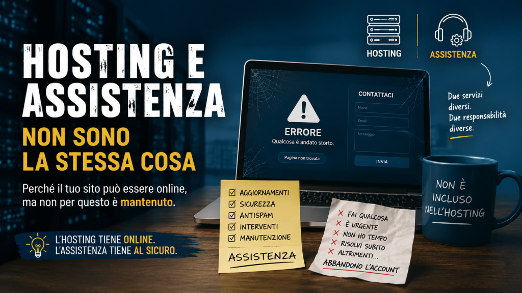 hosting vs assistenza