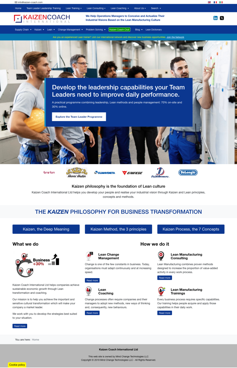 Anteprima del progetto Kaizen Coach